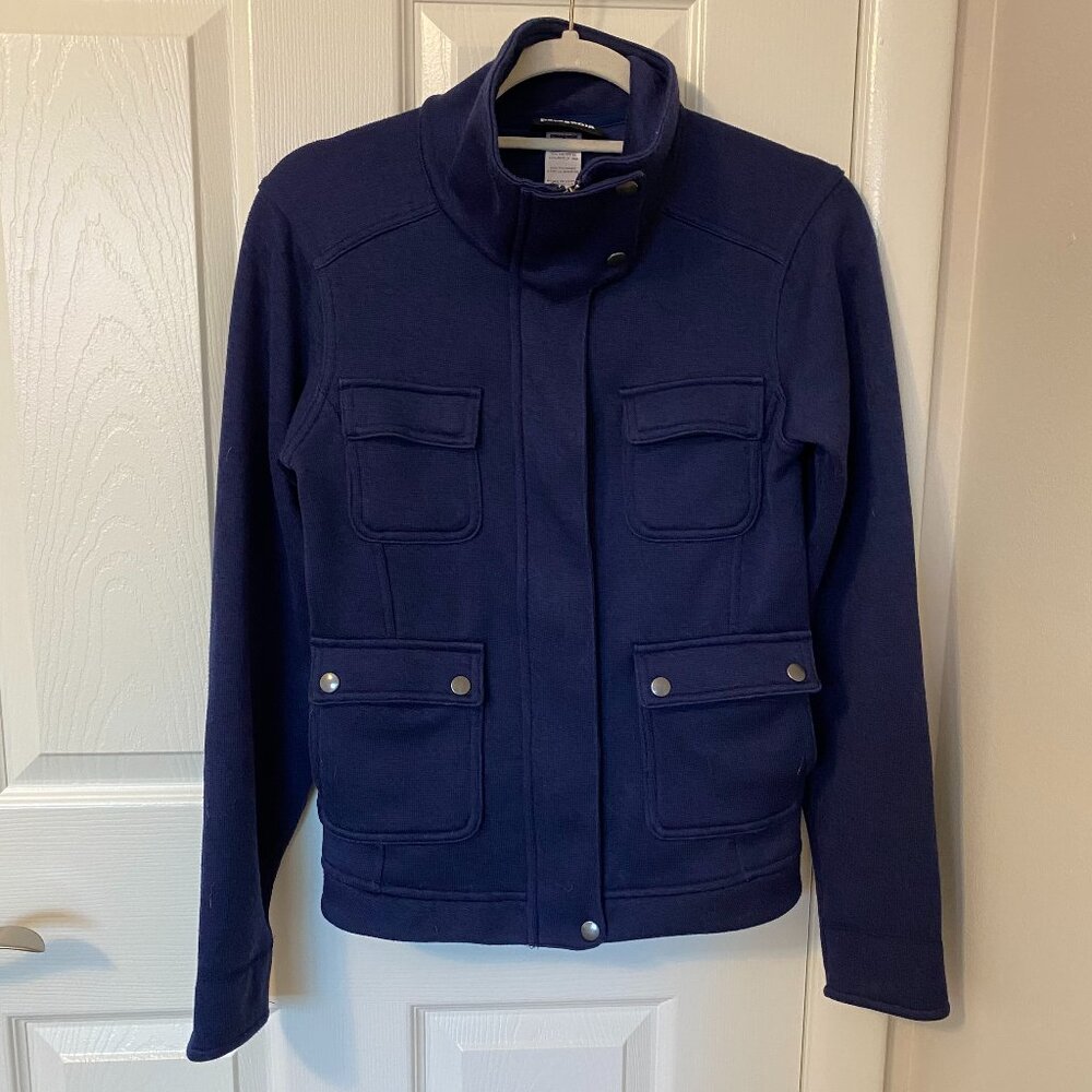 Patagonia Women's Better Jacket with Cargo Pockets Navy XS‎